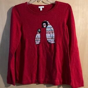 Talbots Penguin Sweater